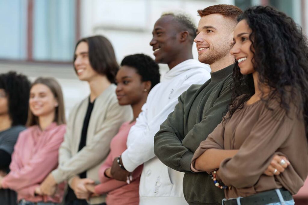 a group is glad to recognize suicide prevention day